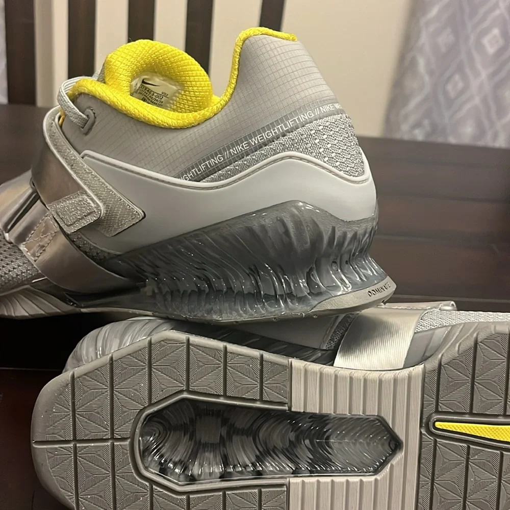 Nike Romaleos 4 Weightlifting Gym Shoes Sneakers CD3463-002 grey Mens Sizes